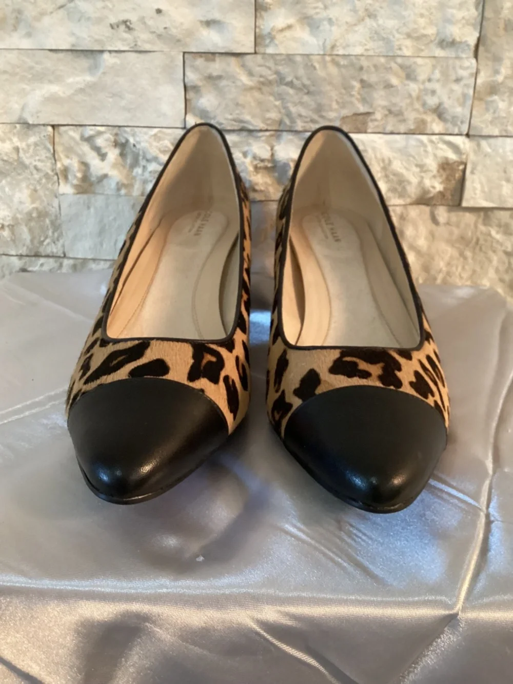 Cole Haan Go-To Collection leopard print pumps (Like New)
